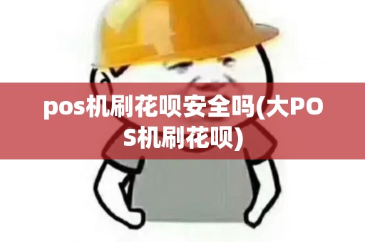 pos机刷花呗安全吗(大POS机刷花呗) pos机刷花呗安全吗(大POS机刷花呗)