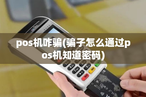 pos机咋骗(骗子怎么通过pos机知道密码) pos机咋骗(骗子怎么通过pos机知道密码)