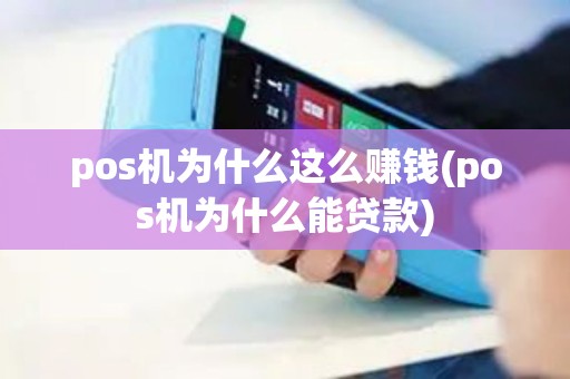 pos机为什么这么赚钱(pos机为什么能贷款) pos机为什么这么赚钱(pos机为什么能贷款)