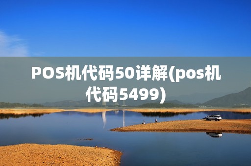 POS机代码50详解(pos机代码5499) POS机代码50详解(pos机代码5499)
