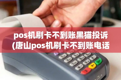 pos机刷卡不到账黑猫投诉(唐山pos机刷卡不到账电话)