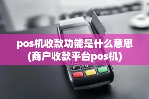 pos机收款功能是什么意思(商户收款平台pos机) pos机收款功能是什么意思(商户收款平台pos机)