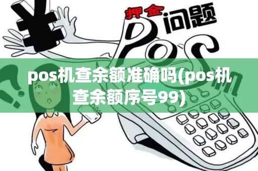 pos机查余额准确吗(pos机查余额序号99)
