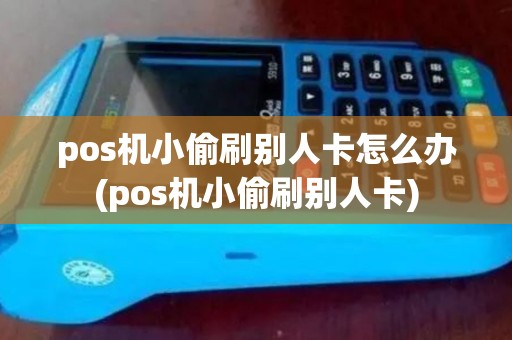 pos机小偷刷别人卡怎么办(pos机小偷刷别人卡)