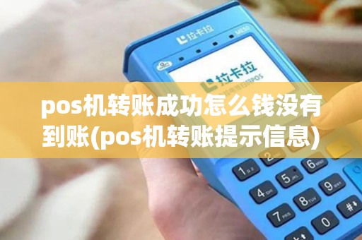 pos机转账成功怎么钱没有到账(pos机转账提示信息)