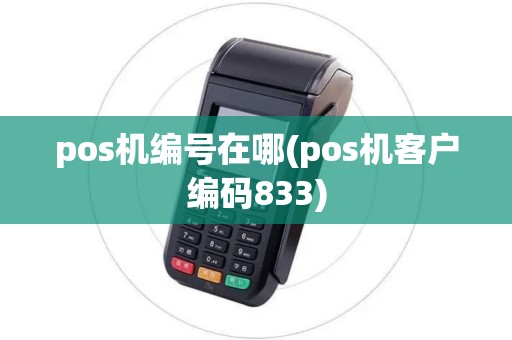 pos机编号在哪(pos机客户编码833)