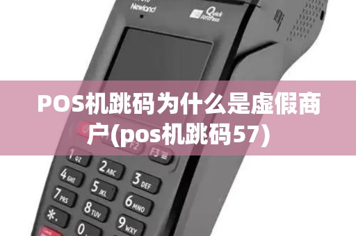 POS机跳码为什么是虚假商户(pos机跳码57) POS机跳码为什么是虚假商户(pos机跳码57)