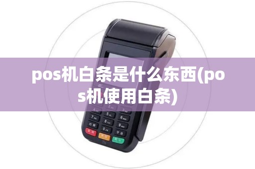 pos机白条是什么东西(pos机使用白条)