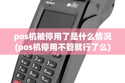 pos机被停用了是什么情况(pos机停用不管就行了么) pos机被停用了是什么情况(pos机停用不管就行了么)