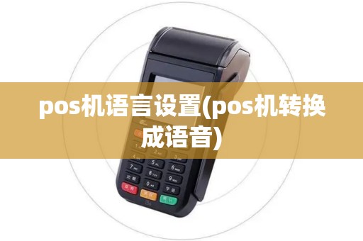 pos机语言设置(pos机转换成语音) pos机语言设置(pos机转换成语音)