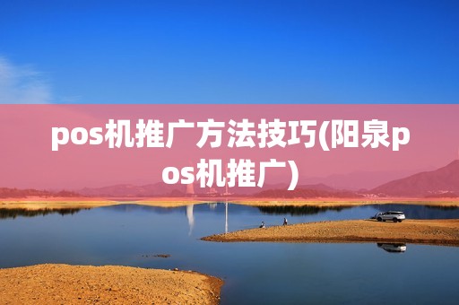 pos机推广方法技巧(阳泉pos机推广)