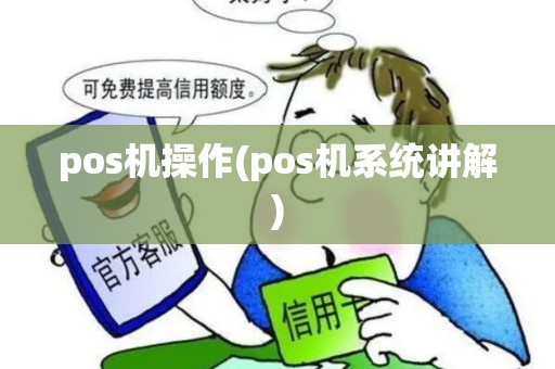 pos机操作(pos机系统讲解)