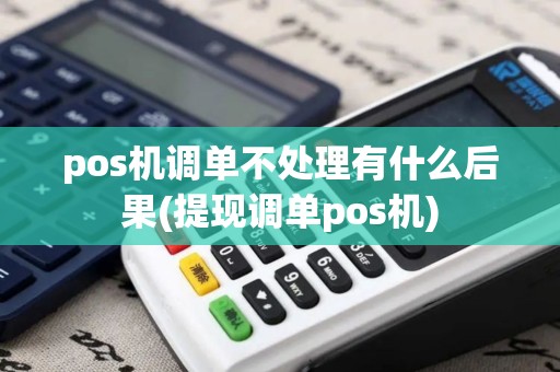 pos机调单不处理有什么后果(提现调单pos机)