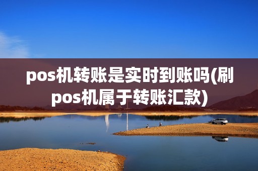 pos机转账是实时到账吗(刷pos机属于转账汇款)