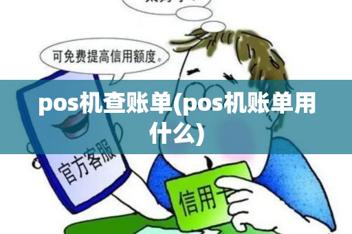 pos机查账单(pos机账单用什么) pos机查账单(pos机账单用什么)