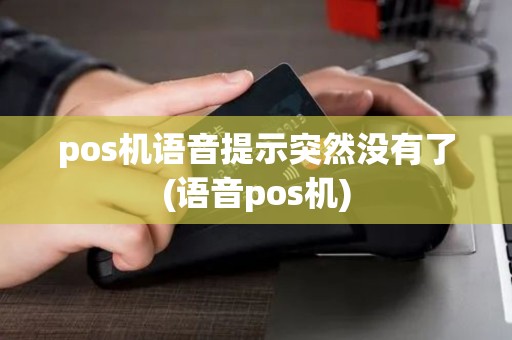 pos机语音提示突然没有了(语音pos机) pos机语音提示突然没有了(语音pos机)