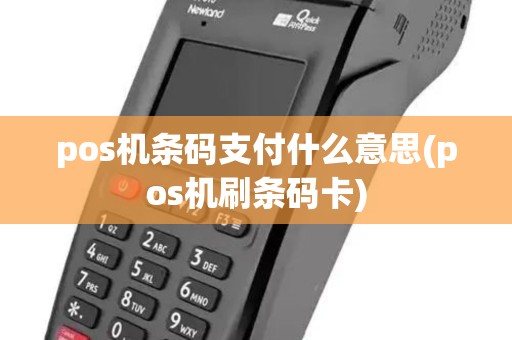 pos机条码支付什么意思(pos机刷条码卡) pos机条码支付什么意思(pos机刷条码卡)