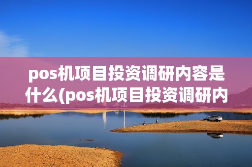 pos机项目投资调研内容是什么(pos机项目投资调研内容)