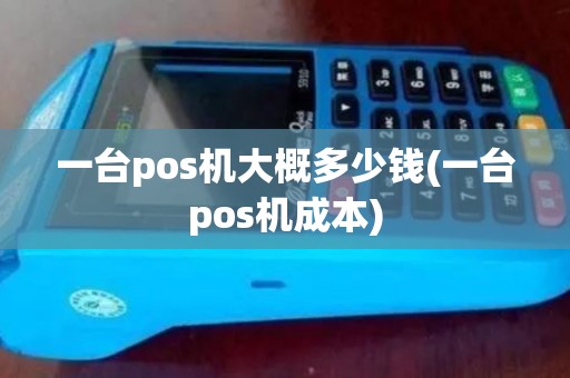 一台pos机大概多少钱(一台pos机成本)