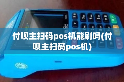 付呗主扫码pos机能刷吗(付呗主扫码pos机) 付呗主扫码pos机能刷吗(付呗主扫码pos机)