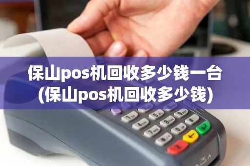 保山pos机回收多少钱一台(保山pos机回收多少钱) 保山pos机回收多少钱一台(保山pos机回收多少钱)
