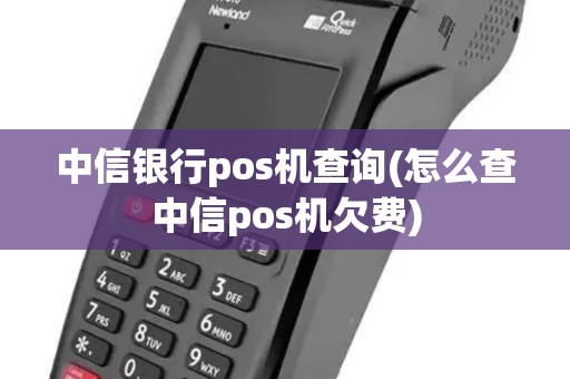 中信银行pos机查询(怎么查中信pos机欠费)