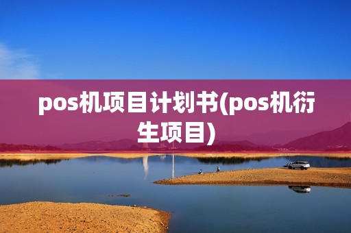 pos机项目计划书(pos机衍生项目)