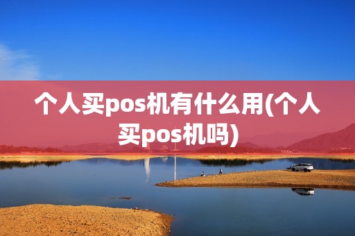 个人买pos机有什么用(个人买pos机吗)