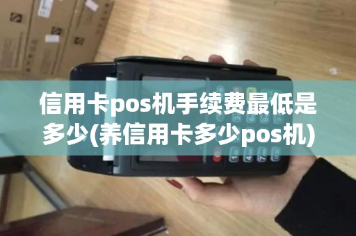 信用卡pos机手续费最低是多少(养信用卡多少pos机) 信用卡pos机手续费最低是多少(养信用卡多少pos机)