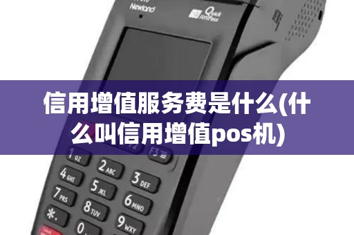 信用增值服务费是什么(什么叫信用增值pos机) 信用增值服务费是什么(什么叫信用增值pos机)