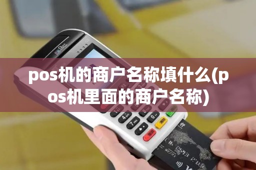 pos机的商户名称填什么(pos机里面的商户名称) pos机的商户名称填什么(pos机里面的商户名称)