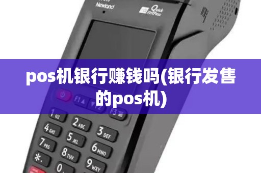 pos机银行赚钱吗(银行发售的pos机)