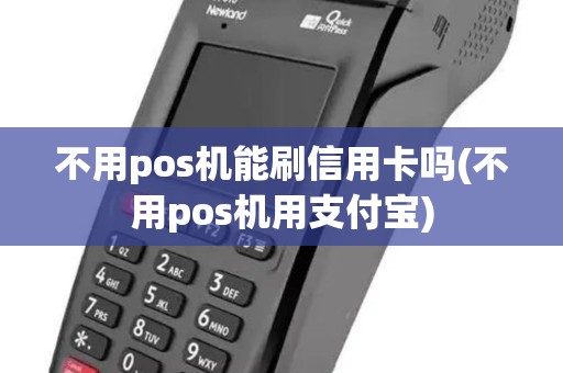 不用pos机能刷信用卡吗(不用pos机用支付宝) 不用pos机能刷信用卡吗(不用pos机用支付宝)