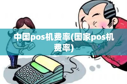 中国pos机费率(国家pos机费率)