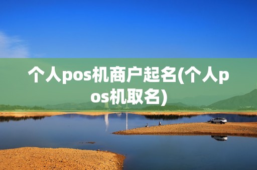 个人pos机商户起名(个人pos机取名)