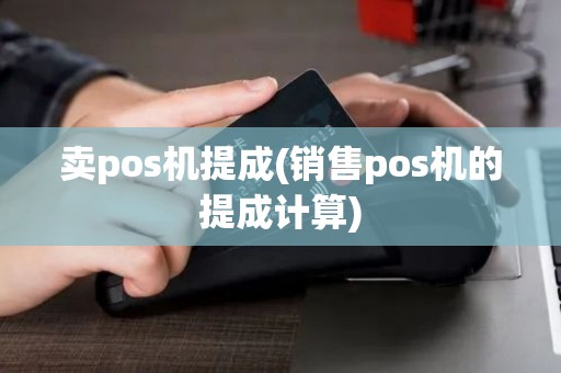 卖pos机提成(销售pos机的提成计算)