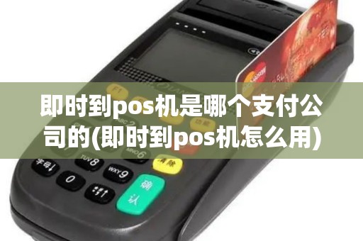 即时到pos机是哪个支付公司的(即时到pos机怎么用)