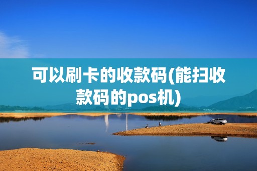 可以刷卡的收款码(能扫收款码的pos机)