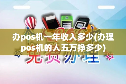 办pos机一年收入多少(办理pos机的人五万挣多少)
