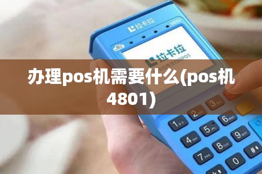 办理pos机需要什么(pos机4801)