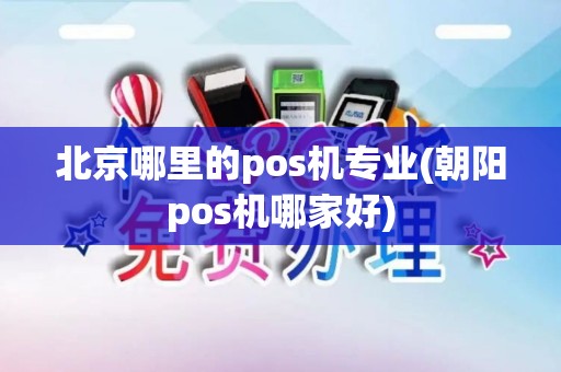北京哪里的pos机专业(朝阳pos机哪家好)