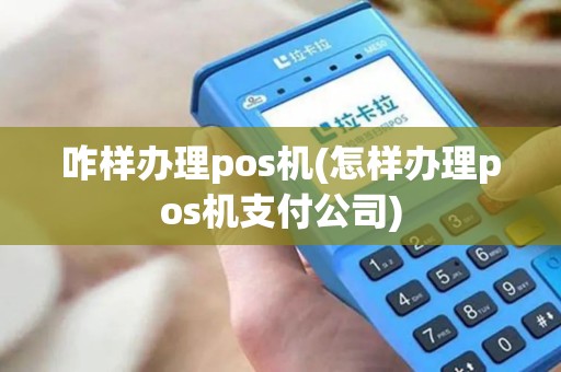 咋样办理pos机(怎样办理pos机支付公司)