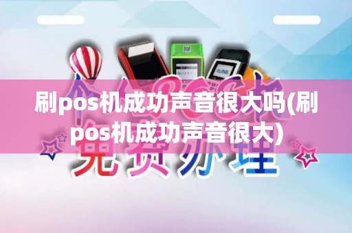 刷pos机成功声音很大吗(刷pos机成功声音很大)