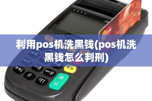 利用pos机洗黑钱(pos机洗黑钱怎么判刑)