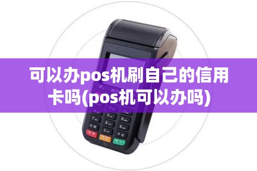可以办pos机刷自己的信用卡吗(pos机可以办吗)