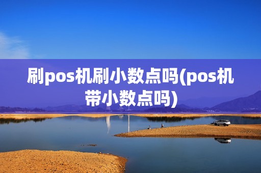 刷pos机刷小数点吗(pos机带小数点吗)