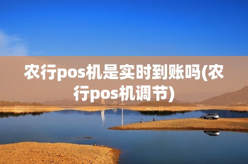 农行pos机是实时到账吗(农行pos机调节) 农行pos机是实时到账吗(农行pos机调节)