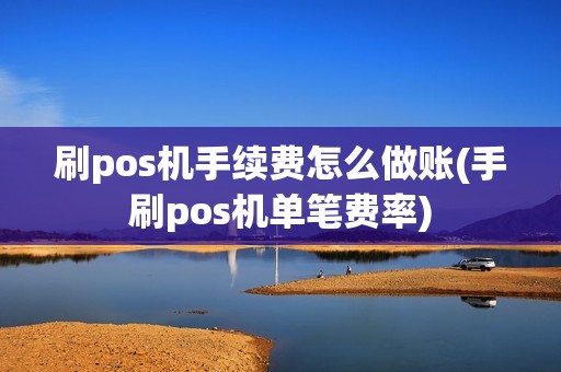 刷pos机手续费怎么做账(手刷pos机单笔费率)
