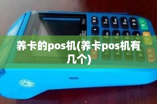 养卡的pos机(养卡pos机有几个)