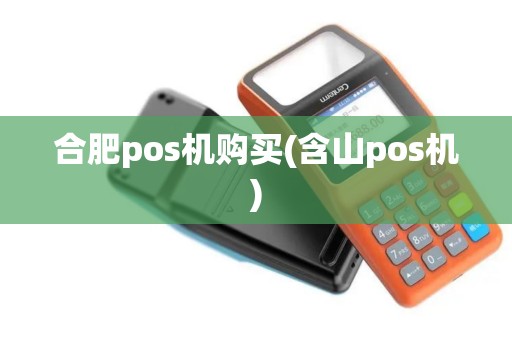 合肥pos机购买(含山pos机)